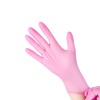 Disposable Medical Examination Light Red Nitrile Glove Powder Free